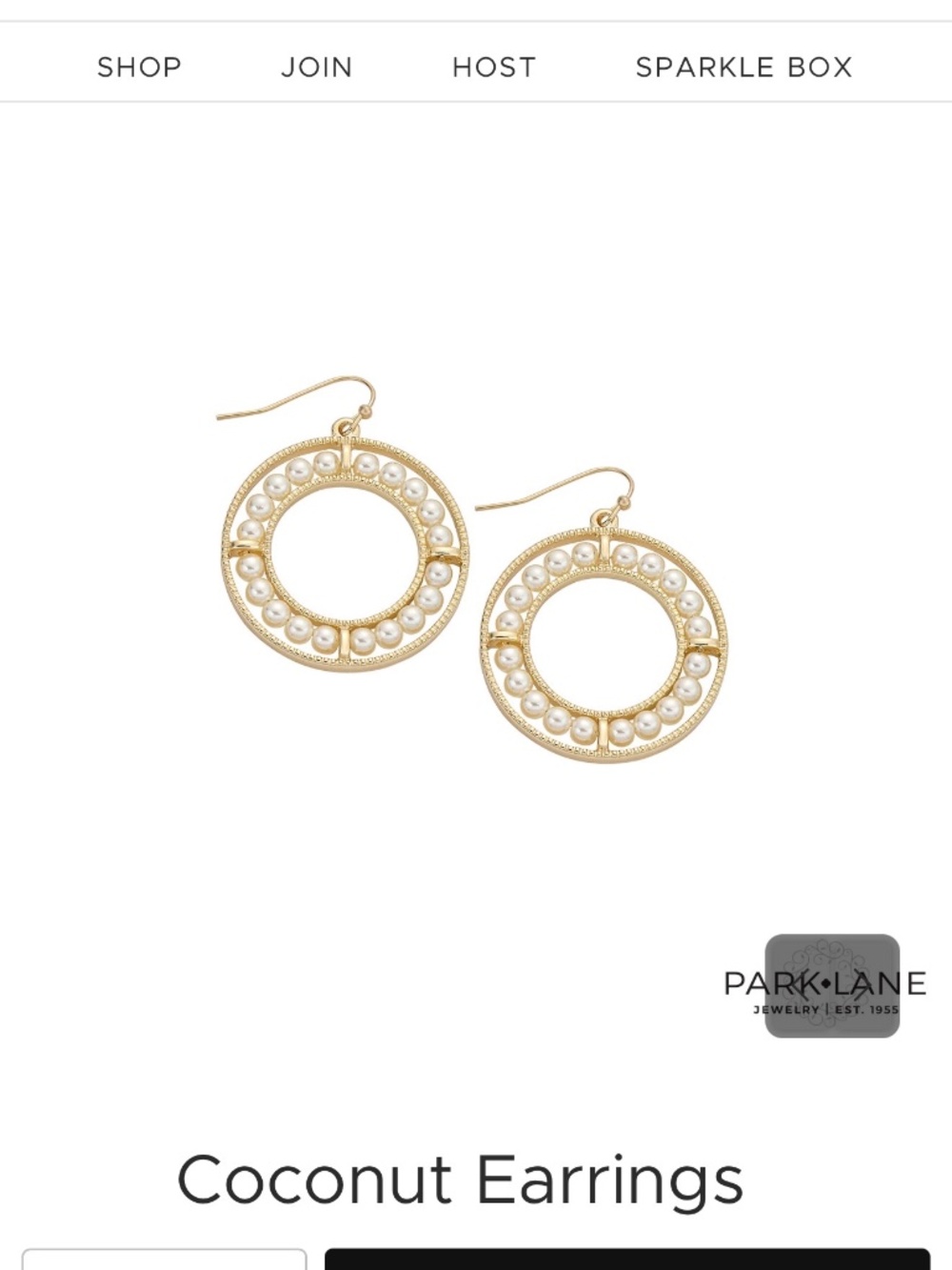 Park Lane Coconut Earrings